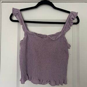 Gianni Bini Lavender Top Size Large